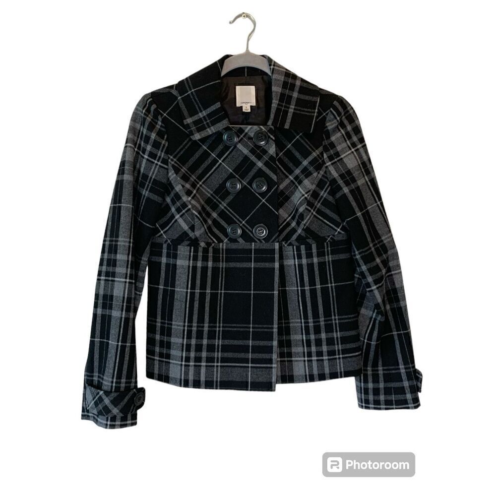 Halogen Women's Black and Grey Jacket Size Small